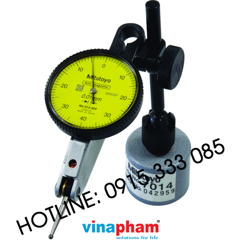 Dial Test Indicator Horizontal Type 0 8mm 0 01mm With Magnetic Stand